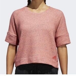 Adidas Short Sleeve Sweatshirt - No Size Tag!